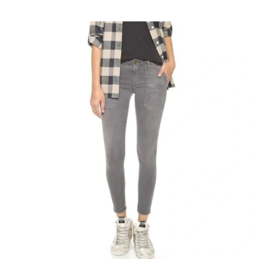 Current/Elliott Charcoal Denim Pants